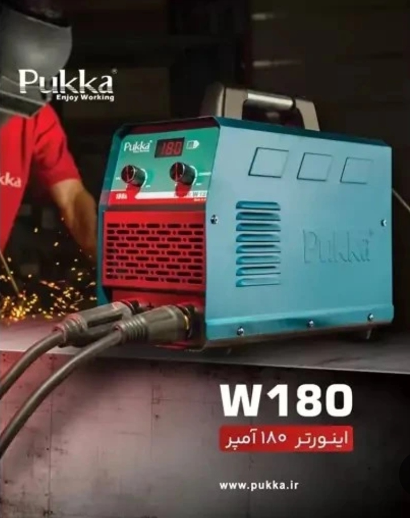 دستگاه جوش 180 آمپر پوکا w180